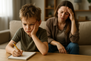 Illustration af adhd børn