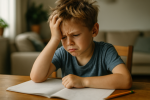 Illustration af hvad er de tidlige tegn på adhd?