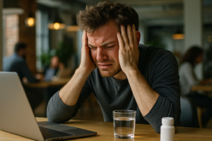 Illustration af overstimuleret adhd