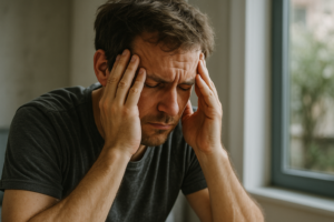 Illustration af adhd og stress