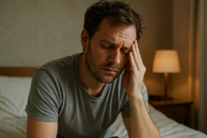 Illustration af ekstrem træthed