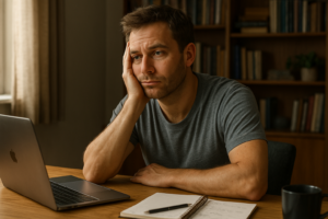 Illustration af koncentrationsbesvær