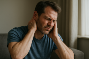 Illustration af spændinger i kroppen